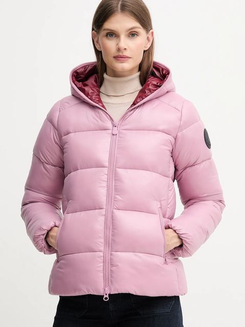 Save The Duck kurtka LOIS kolor różowy zimowa D38090W.LOVE21 - zdjęcie produktu nr 1