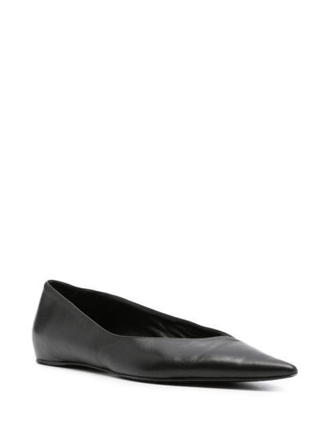 TOTEME The Asymmetric ballerina shoes - Black - zdjęcie produktu nr 2