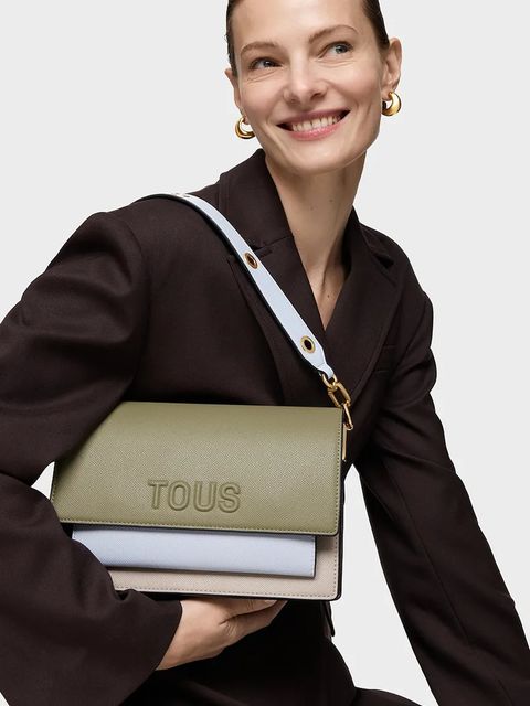 Tous torebka Audree Saffiano kolor zielony 2002358244