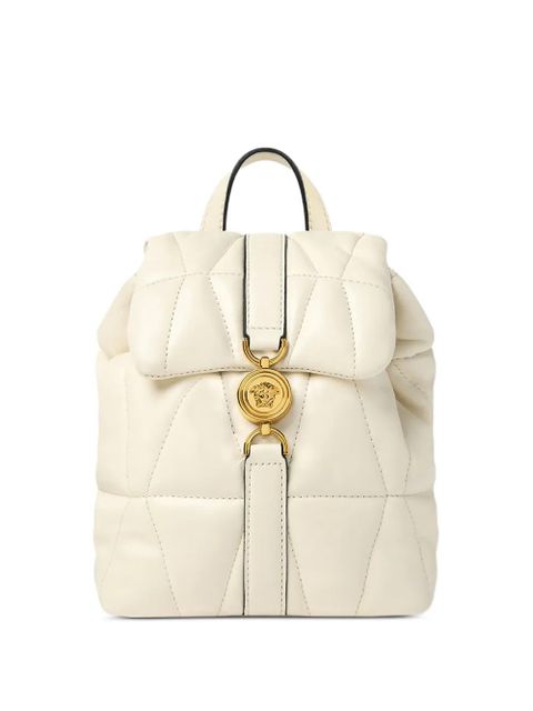 Versace Kleio quilted drawstring backpack - Neutrals - zdjęcie produktu nr 1