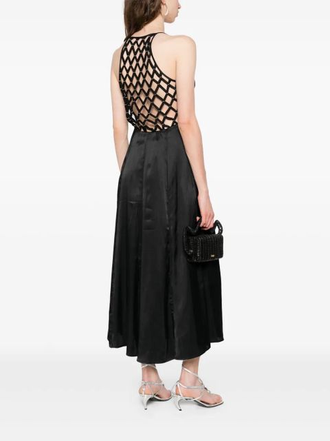 Maje braided-back maxi dress - Black - zdjęcie produktu nr 2