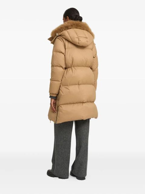 Yves Salomon Army padded-design coat - Brown - zdjęcie produktu nr 2