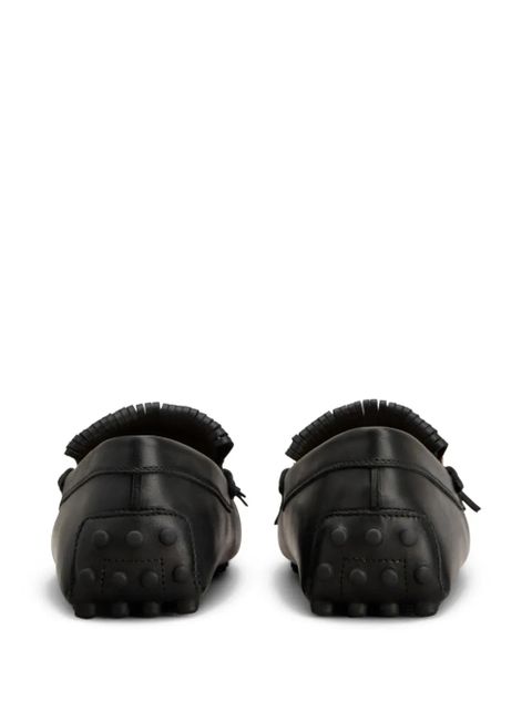 Tod's leather loafers - Black