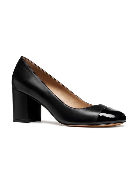 Geox czółenka skórzane D VIRNILISA 65 kolor czarny na słupku D56YYC 0TU66 C9999 - zdjęcie produktu nr 2