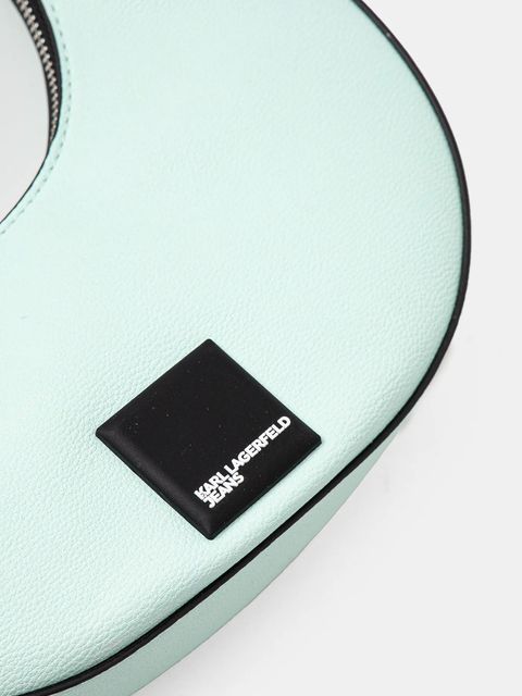 Karl Lagerfeld Jeans torebka kolor turkusowy A1W30002