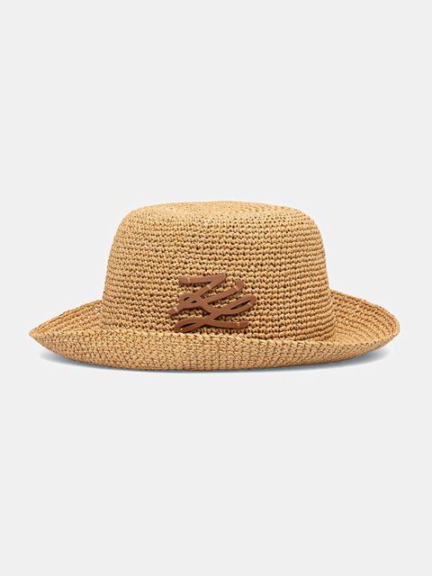 Karl Lagerfeld kapelusz słomkowy damski K/AUTOGRAPH - zdjęcie produktu nr 2