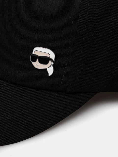 Karl Lagerfeld czapka z daszkiem bawełniana - zdjęcie produktu nr 1