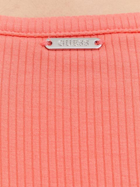 Guess sukienka LANA kolor pomarańczowy mini dopasowana WBYK95 KB9E2