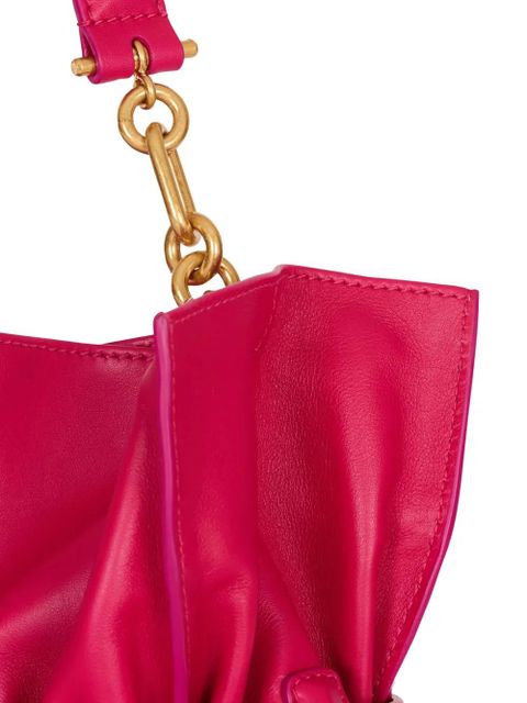 Balmain medium Anthem letaher shoulder bag - Pink - zdjęcie produktu nr 2
