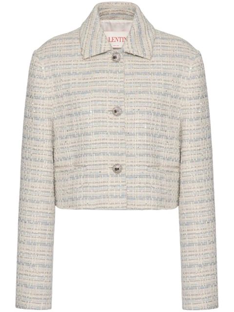 Valentino Garavani Delicate tweed jacket - Neutrals - zdjęcie produktu nr 1