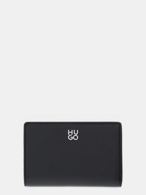 HUGO portfel damski kolor czarny 50547923 - zdjęcie produktu nr 1