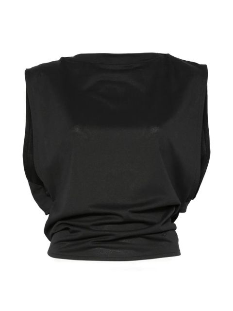 Jacquemus Marcel open-back blouse - Black - zdjęcie produktu nr 1