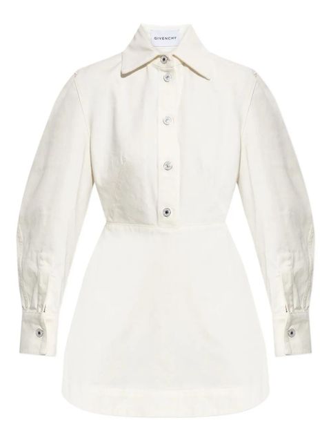 Givenchy button-fastening mini dress - White - zdjęcie produktu nr 1