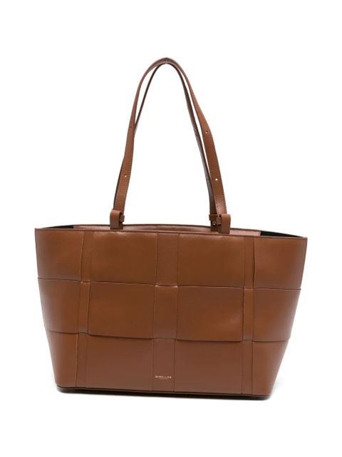 DeMellier Florence woven leather florence tote bag - Brown - zdjęcie produktu nr 1