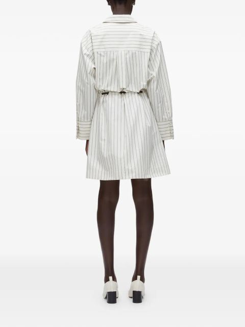3.1 Phillip Lim striped mini dress - Neutrals
