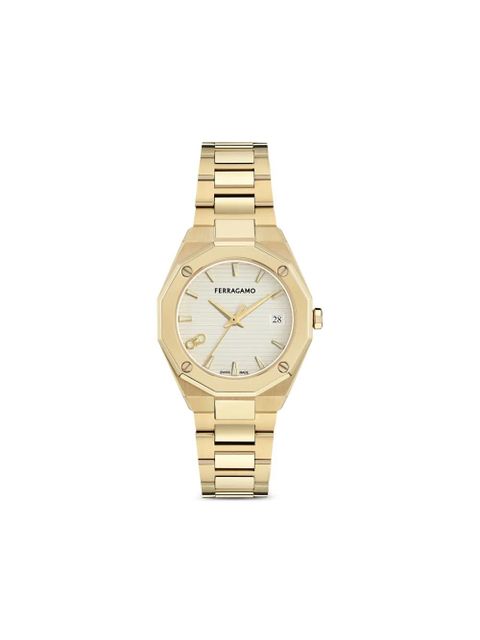 Ferragamo Versilia 34mm - Gold - zdjęcie produktu nr 1