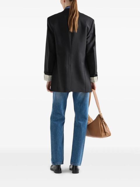 Prada cotton straight-leg jeans - Blue