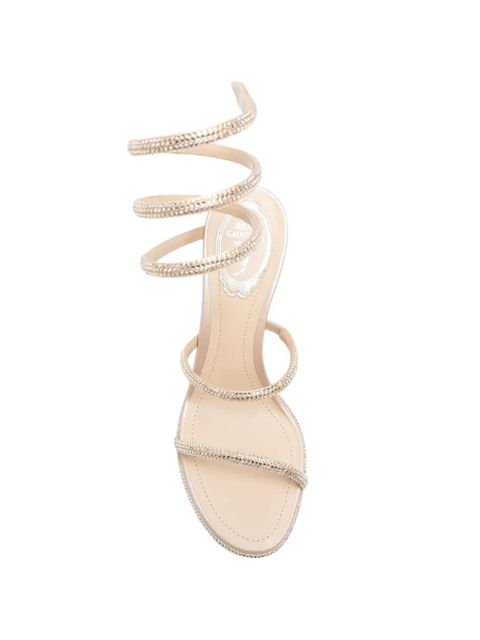René Caovilla Cleo embellished sandals - Neutrals