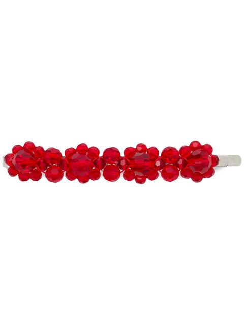 Simone Rocha flower hair clip - Red - zdjęcie produktu nr 1