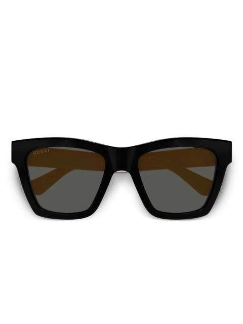 Gucci Eyewear square-frame sunglasses - Black - zdjęcie produktu nr 1