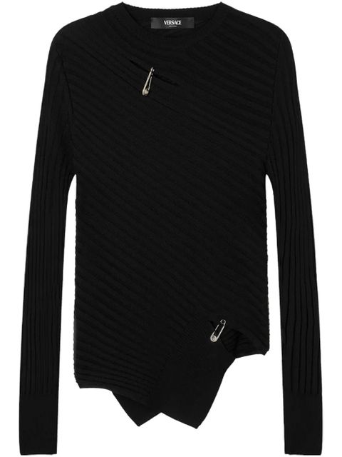 Versace safety-pin sweater - Black - zdjęcie produktu nr 1