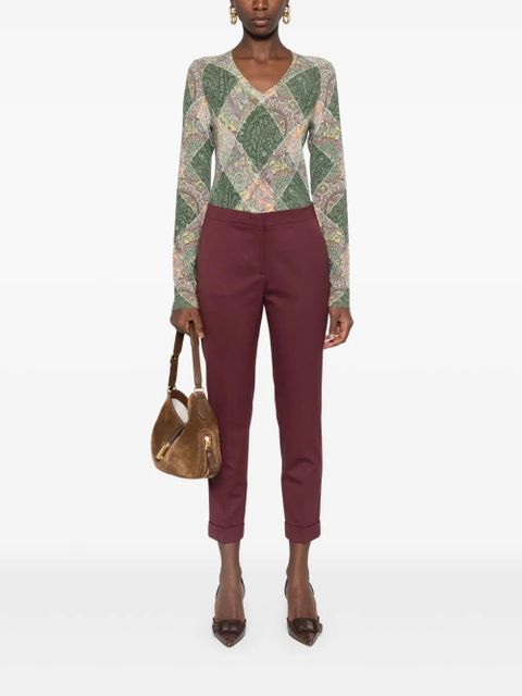 ETRO diamond-pattern sweate - Neutrals - zdjęcie produktu nr 2