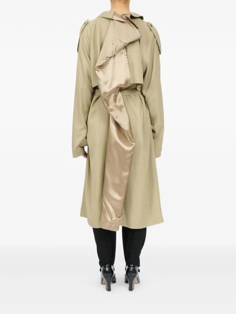 MM6 Maison Margiela belted trench coat - Neutrals