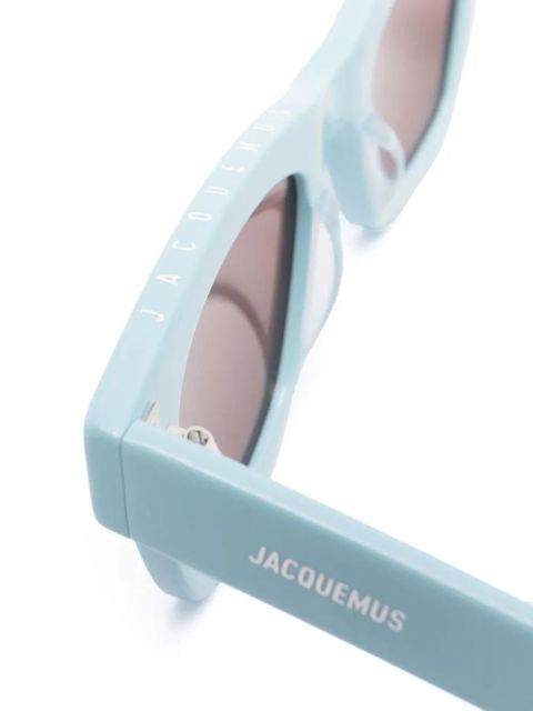 Jacquemus Les Lunettes Nocio square-frame sunglasses - Blue