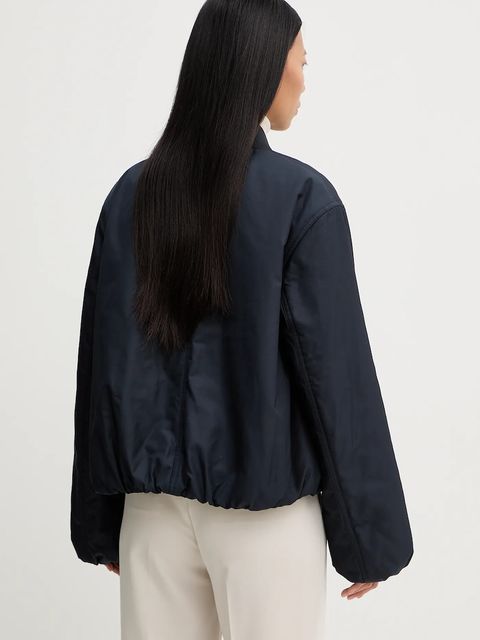 Marc O'Polo kurtka kolor granatowy przejściowa 5000007726