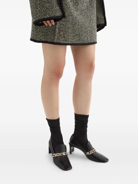 Jil Sander leather pumps - Black