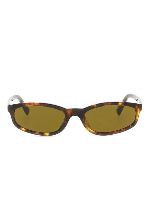 Miu Miu Eyewear cat eye-frame sunglasses - Brown - zdjęcie produktu nr 1