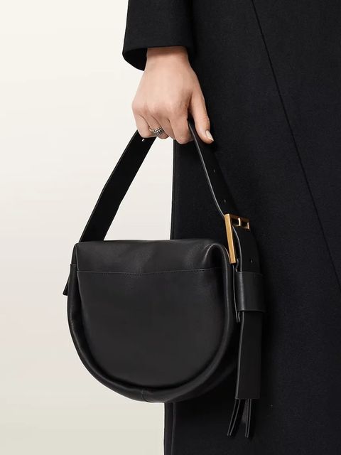 AllSaints torebka skórzana - zdjęcie produktu nr 2