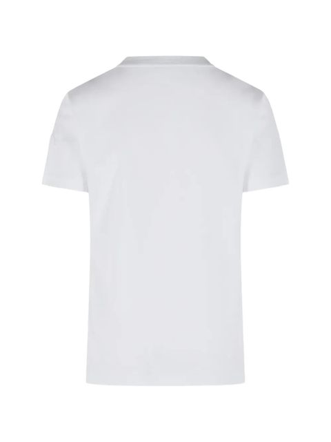 Moncler logo-patch T-shirt - White - zdjęcie produktu nr 2