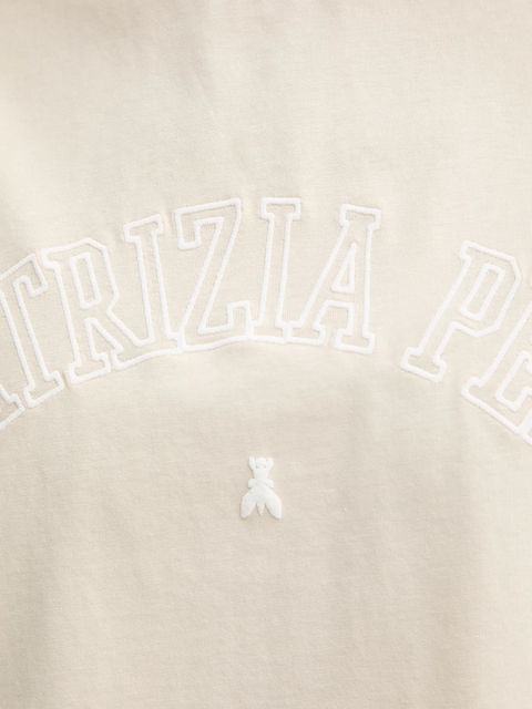 Patrizia Pepe t-shirt bawełniany damski kolor beżowy 8M1798 J387