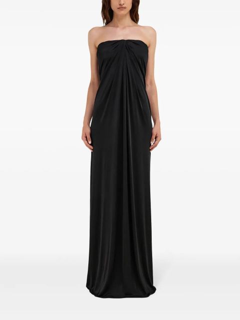 Ferragamo strapless maxi dress - Black - zdjęcie produktu nr 2