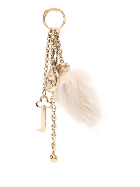 Chloé fur charm - Gold