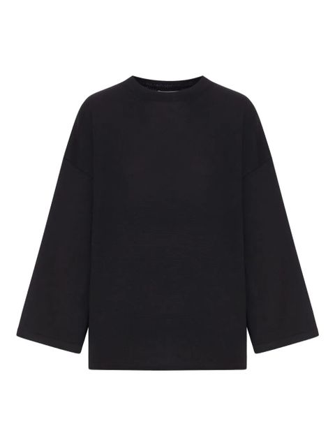 KHAITE Darcy wool sweater - Black - zdjęcie produktu nr 1