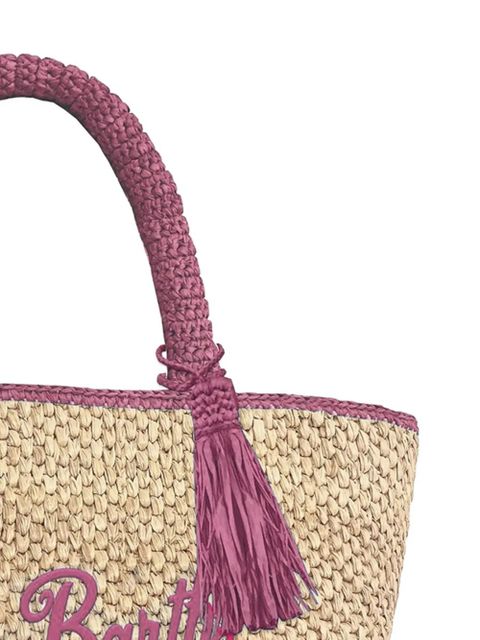 MC2 Saint Barth logo-embroidered tote bag - Neutrals