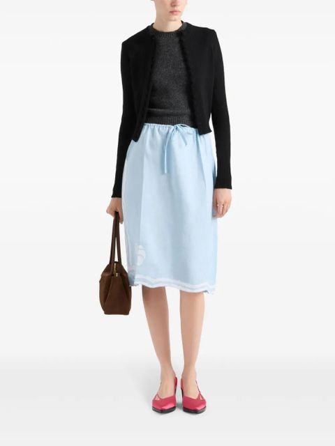 Prada cashmere cardigan - Black