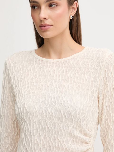 Pedro del Hierro longsleeve kolor beżowy 8622498