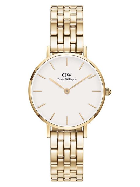 Daniel Wellington zegarek Petite 28 5-Link damski kolor złoty - zdjęcie produktu nr 1
