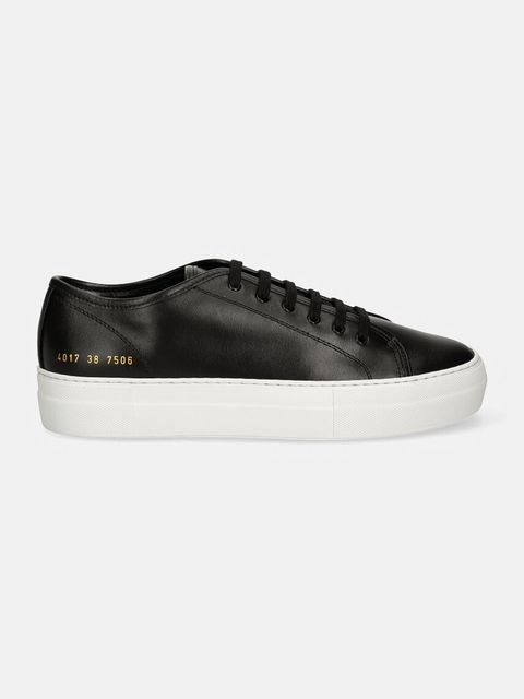 Common Projects sneakersy skórzane Tournament Low Super in Leather kolor czarny 4017 - zdjęcie produktu nr 2
