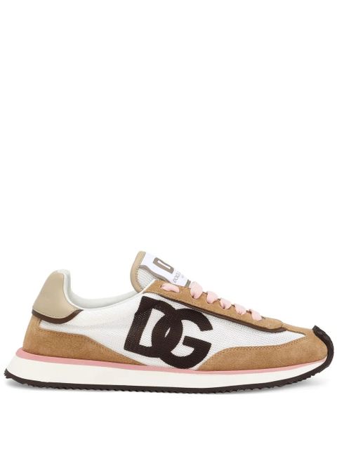 Dolce & Gabbana DG Cushion mixed-material sneakers - White - zdjęcie produktu nr 1