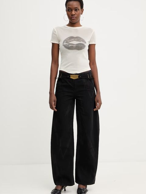 Miss Sixty t-shirt welurowy - zdjęcie produktu nr 1