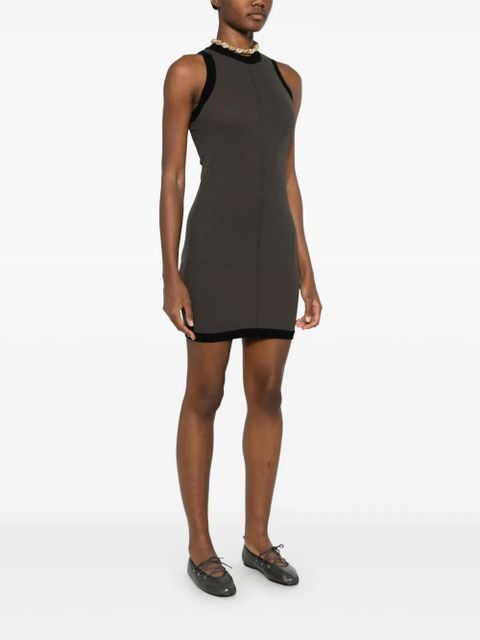 Nanushka Lorett mini dress - Green