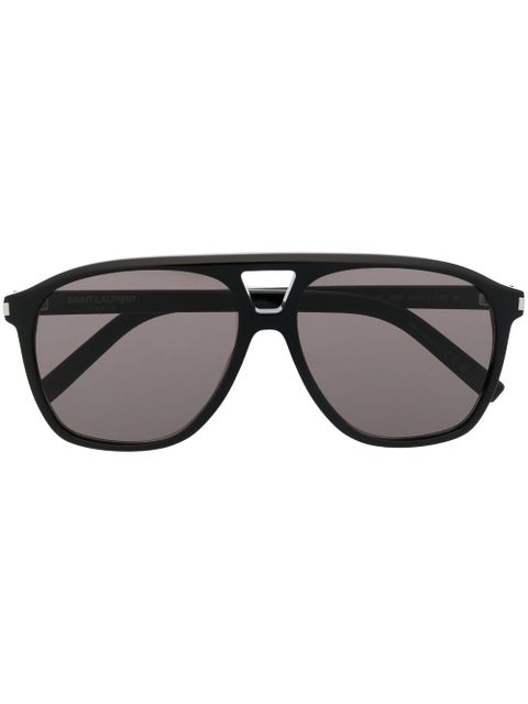 Saint Laurent Eyewear Dune oversize-frame sunglasses - Black - zdjęcie produktu nr 1