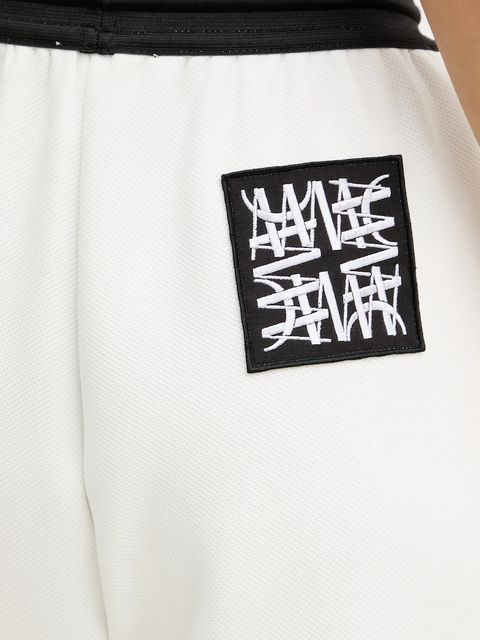 MMC STUDIO spodnie dresowe damskie kolor biały gładkie VERITE.SWEATPANTS