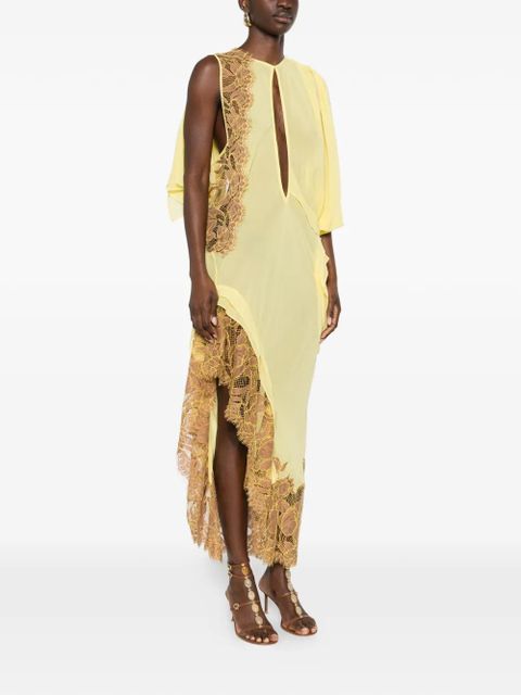 Christopher Esber Aluna maxi dress - Yellow