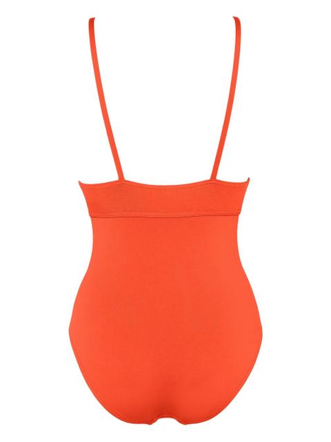 ERES Larcin V-neck swimsuit - Orange - zdjęcie produktu nr 2