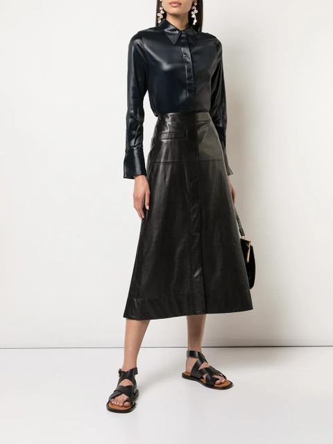 3.1 Phillip Lim LS shirt - Black - zdjęcie produktu nr 2